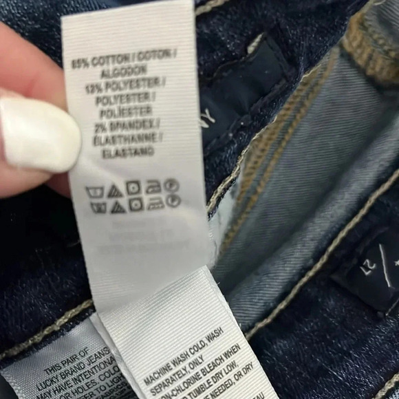 Lucky brand Ava skinny Jean size 4/27 - Picture 6 of 9